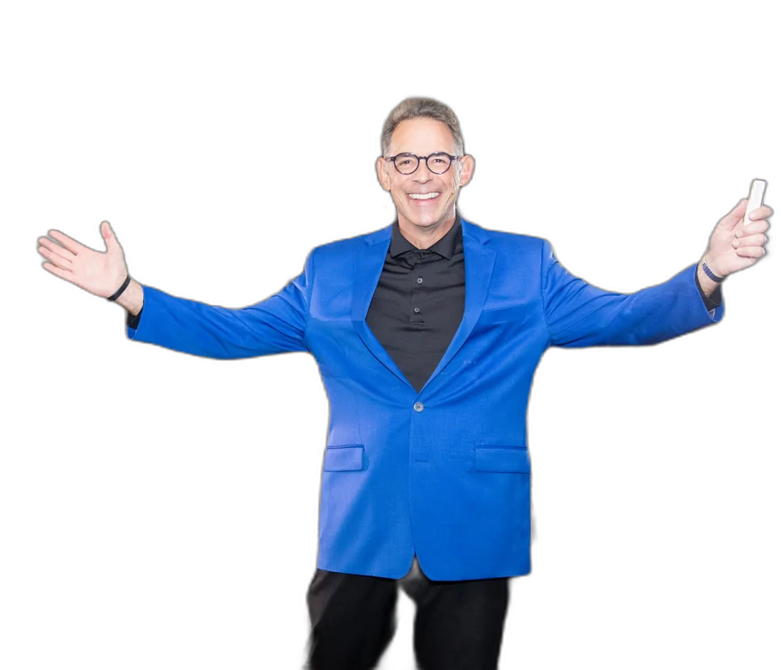 David Suson welcoming you with open arms